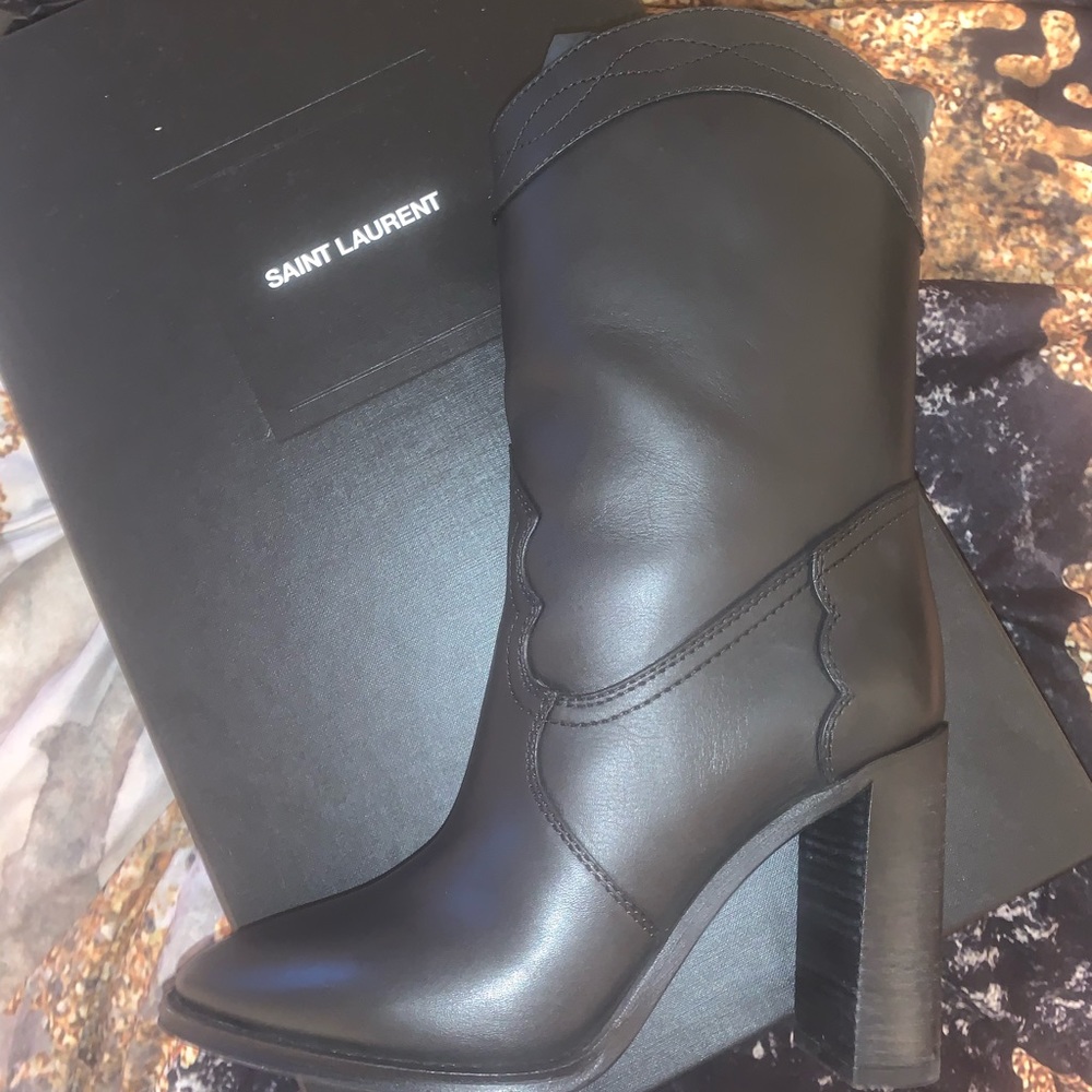 Saint Laurent Kate Booties